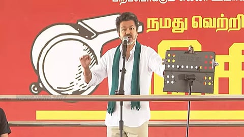 TVK Thanjavur meet: Highlights from Vijay’s address

