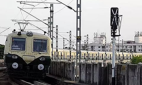 MRTS train service between Velachery railway station and St Thomas Mount 