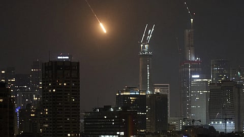 Iranian missile attack in Israel