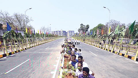 Bridge built across Coovaam river in Nolambur