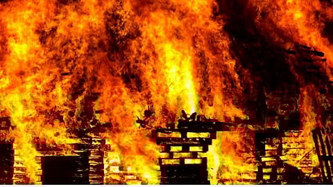 Fire accident representative image 