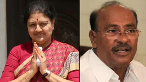 VK Sasikala meet S Ramadoss
