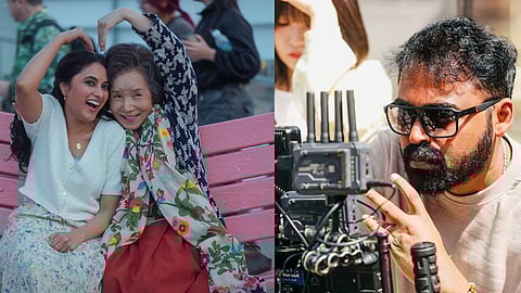 L-R:  Priyanka Mohan , Director Ra Karthik