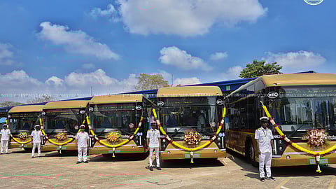MTC launched new electric premium buses at Central electric depot