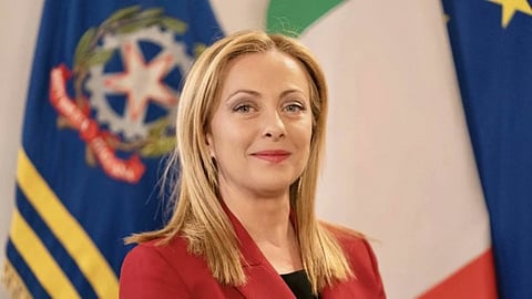 Italian Premier Giorgia Meloni