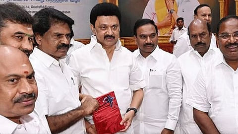 KDMK will contest the upcoming TN election with DMK's rising sun symbol.