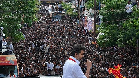 TVK chief Vijay 