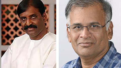 Vairamuthu (L) and Jeyamohan (R)