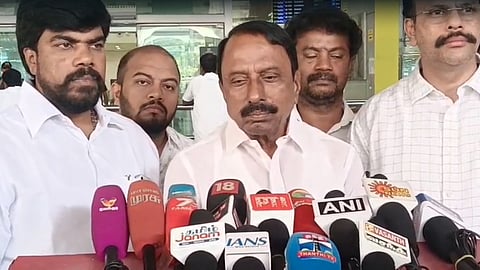 Tamilaga Vettri Kazhagam (TVK) administrative committee chief coordinator K A Sengottaiyan 