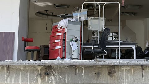 Visual from one of the hospitals 