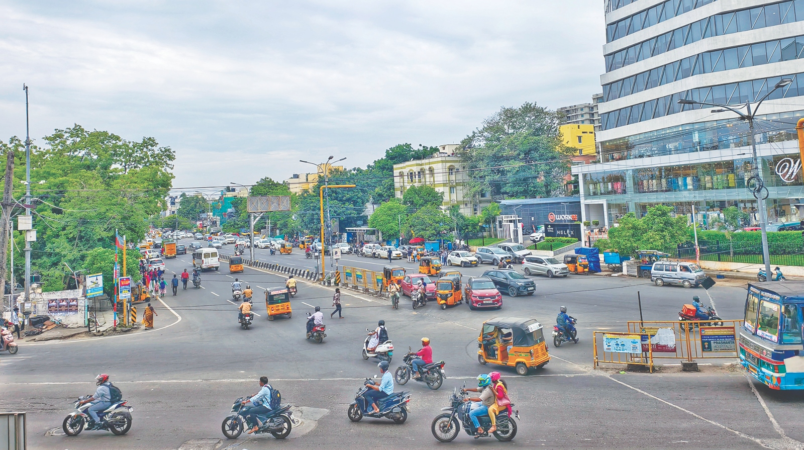 It’s pedestrians first in Greater Chennai Corporation’s plans to redo 800 traffic spots in Chennai