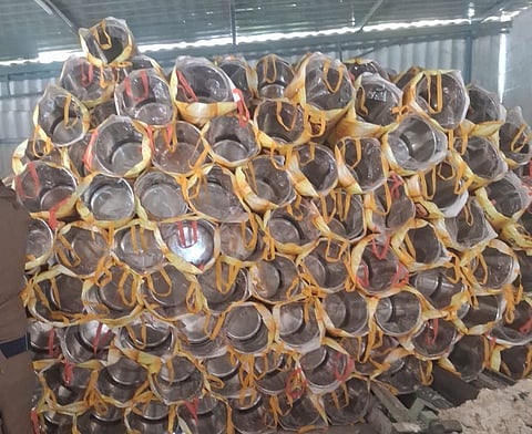 Vessels seized in Coimbatore.