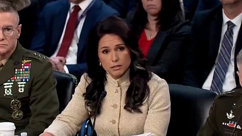 United States' intelligence chief Tulsi Gabbard