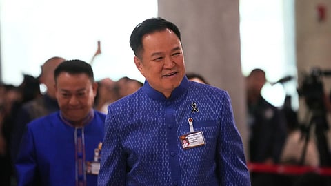Thailand Prime Minister Anutin Charnvirakul