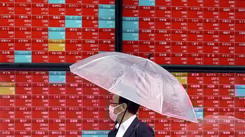 Oil prices ease, Asian shares mostly lower as energy supply worries over Iran war remain