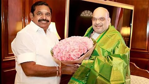 Edappadi K Palaniswami and Amit Shah