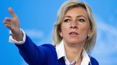 Russian Foreign Ministry spokesperson Maria Zakharova 