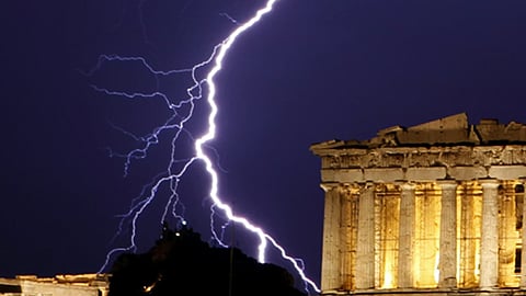 Celestial wrath: Where did ancient Greeks think lightning came from?