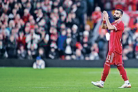 Salah confirms Liverpool exit