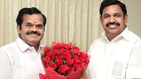 M Paranjothi and Edappadi K Palaniswami 