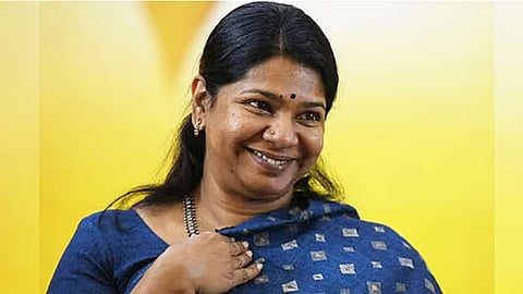 DMK deputy general secretary Kanimozhi