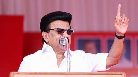 Chief Minister MK Stalin in Tiruchy