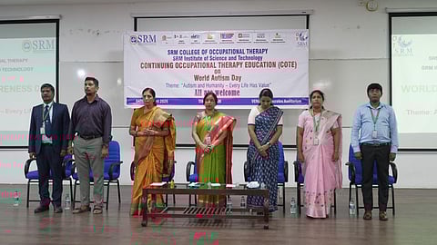 Autism not disorder but a spectrum, say experts SRMCOT’s awareness program
