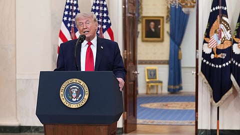 US President Donald Trump