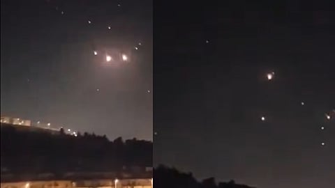 Iran fires missiles at Israel