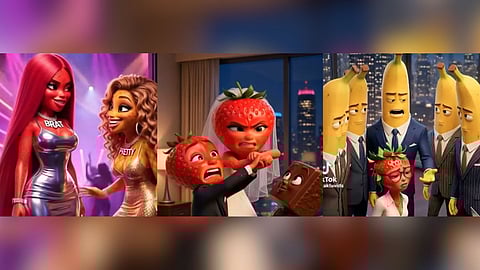 Fruit dramas: Why millions are watching AI fruits have affairs