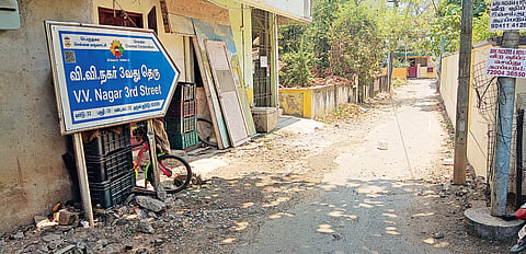 Chennai Citizen Connect : Underground cable works deteriorates relaid roads in Kolathur