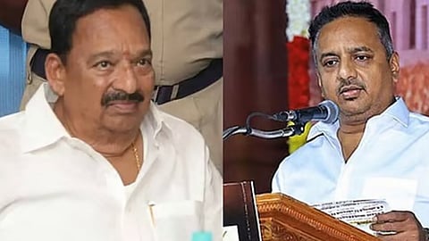 L-R: R Gandhi and Vinoth Gandhi