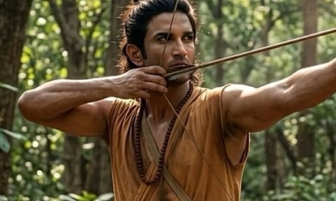 SSR AI images as Lord Ram
