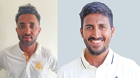 Dharmendra Jadeja and  P Vidyuth