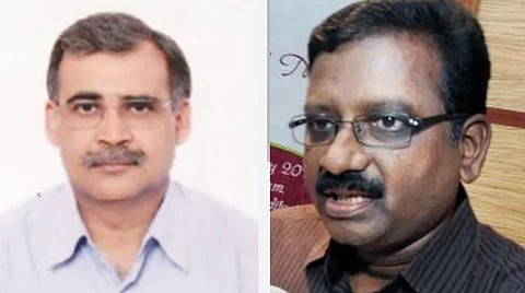 L-R: Dheeraj Kumar; K Manivasan