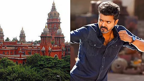 (L) Madras High Court, (R) Vijay