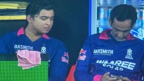 (R) Rajasthan Royals team manager Romi Bhinder 