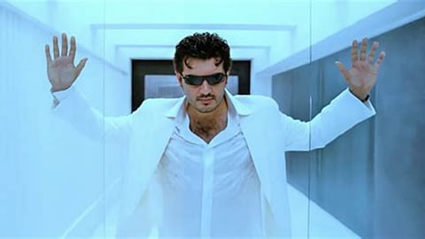 A still from Actor Ajith's 2007 release: Billa.