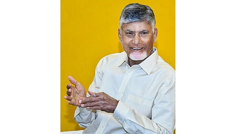 Andhra Pradesh Chief Minister N Chandrababu Naidu 