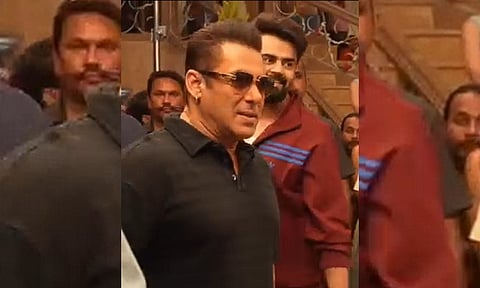 Salman Khan from Hai Jawani Toh Ishq Hona Hai movie set