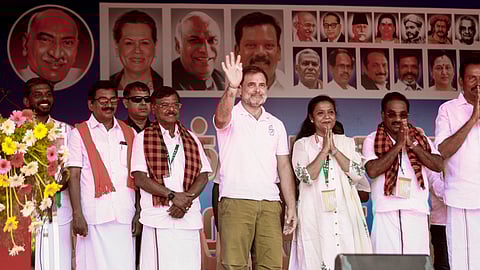 AIADMK leadership 'surrendered' to BJP, alleges Rahul Gandhi at Kanniyakumari rally