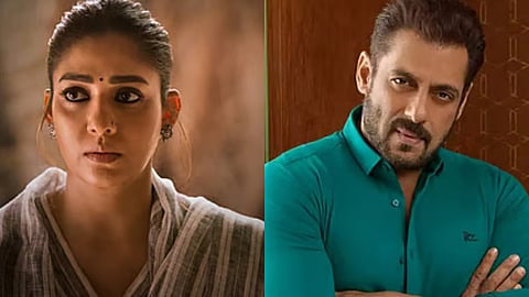 Nayanthara and  Salman Khan 