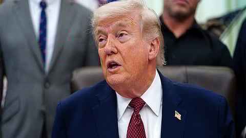 US President Donald Trump