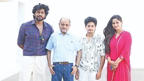 (L-R) Raanav, Gandhi Krishna, Krithik and Rosmin