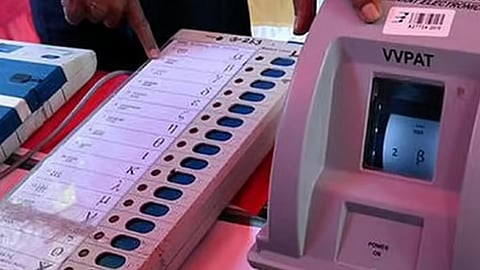 EVM glitches at polling booths No 58 and 62 stopped the progress of polling and forced voters to wait for a long time 