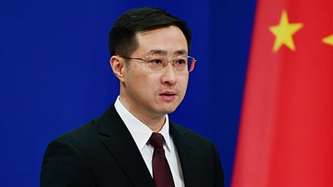Chinese Foreign Ministry spokesperson Lin Jian