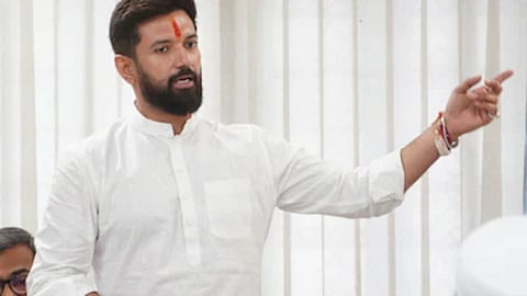 Union Minister Chirag Paswan