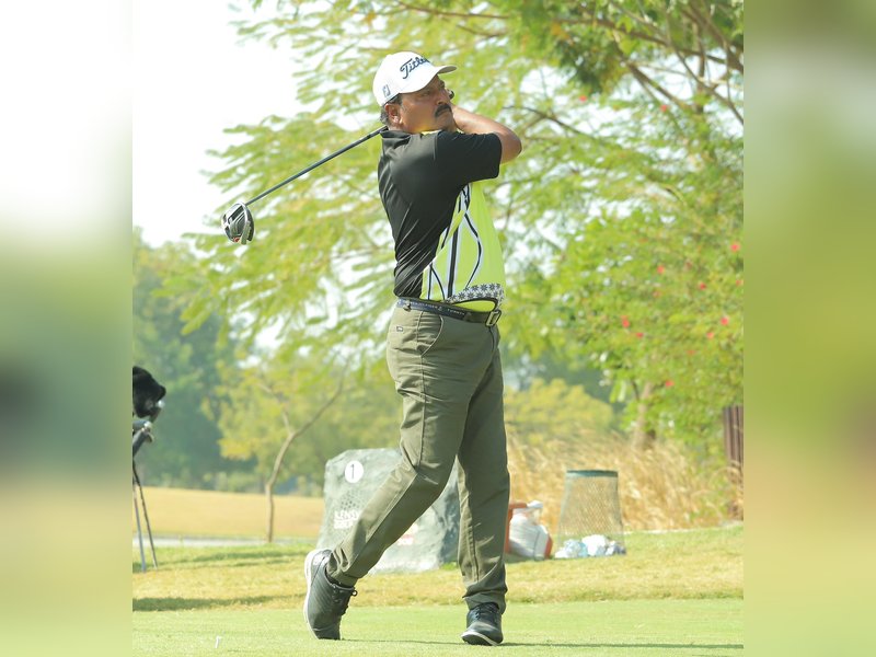 Indian golfer Vijay Kumar