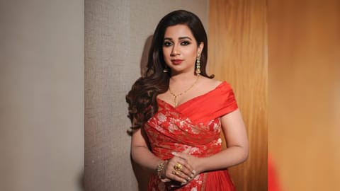 5 time National Award-winning playback singer Shreya Ghoshal