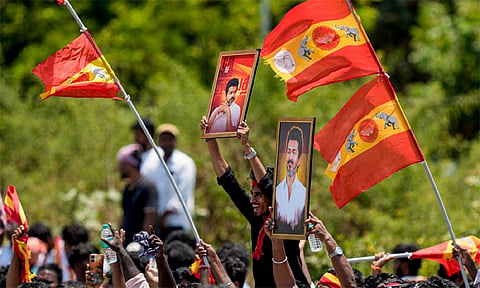 TVK surges ahead in 103 seats as counting continues, books resort in Mahabalipuram for MLAs

